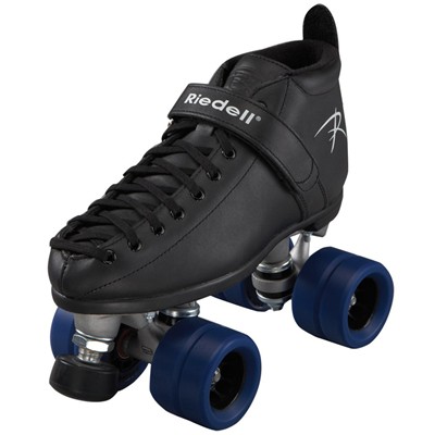 165 Vixen Black Quad Roller Skates
