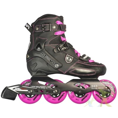 Seba 15 Trix 2W Inline Skates - Black/Pink