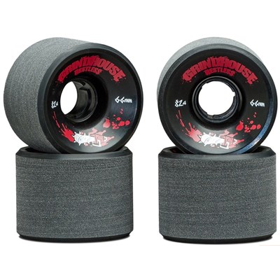 Grindhouse Wheels Black - 66mm/82a