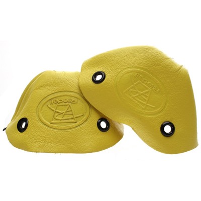 Leather Toe Caps - Yellow