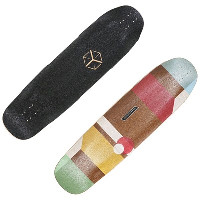 Cantellated Tesseract 36 Longboard Deck