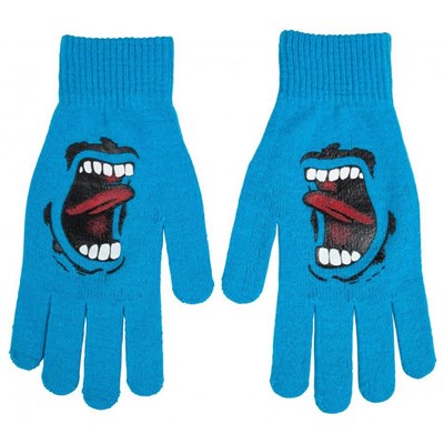 Screaming Hand Gloves - Blue