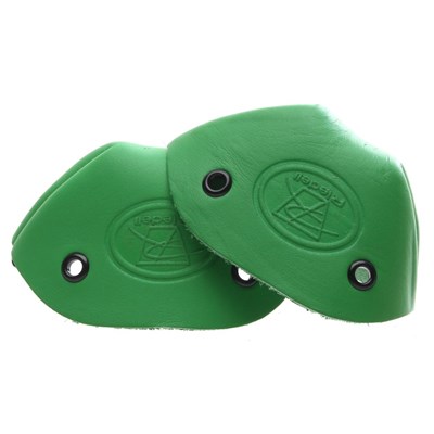 Leather Toe Caps - Emerald Green