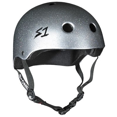 Lifer Helmet - Silver Gloss Glitter