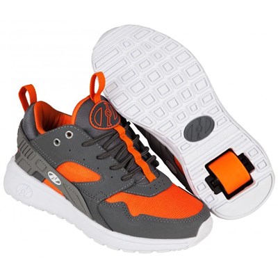 Force Dark Grey/Grey/Orange Heely Shoe Force Dark Grey/Grey/Orange Heely Shoe