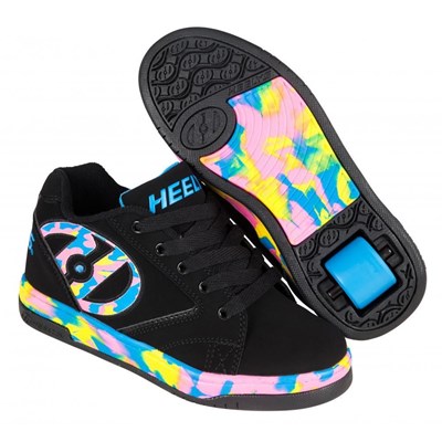 Propel 2.0 Black/Pink/Blue/Confetti Kids Heely Shoe Propel 2.0 Black/Pink/Blue/Confetti Kids Heely Shoe