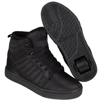 Uptown Black/Ballistic/Nylon Kids Heely Shoe