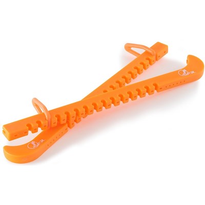 Figure Ice Skate Blade Covers - Fluo Orange