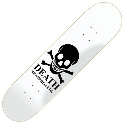 OG Skull White 8.375inch Skateboard Deck