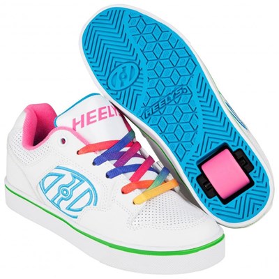 Motion Plus White/Rainbow Kids Heely Shoe Motion Plus White/Rainbow Kids Heely Shoe