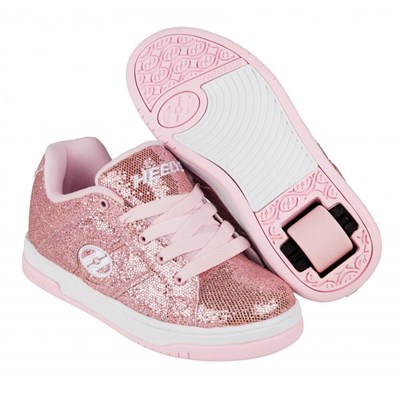 Split Light Pink/Disco Glitter Kids Heely Shoe Split Light Pink/Disco Glitter Kids Heely Shoe