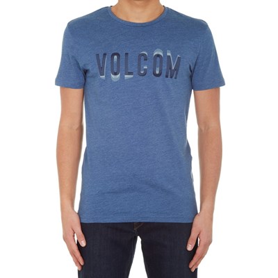 Warble Heather S/S T-Shirt - Smoky Blue