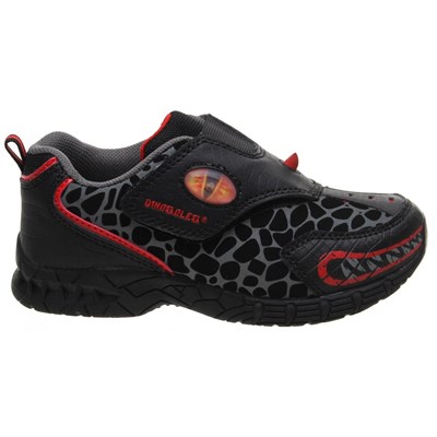 Dinofit Growler Toddler/Kids Shoe - Black/Red Dinofit Growler Toddler/Kids Shoe - Black/Red