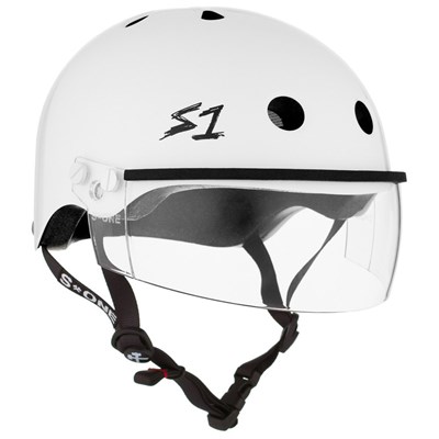 Lifer Helmet inc Visor - White Gloss