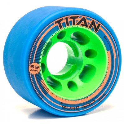 Titan 92a Roller Derby Skate Wheels - Teal