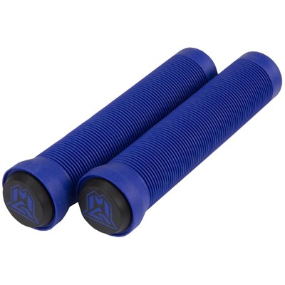 MGP Grind Handlebar Grips With Bar Ends - Blue