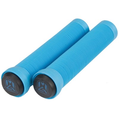 MGP Grind Handlebar Grips With Bar Ends - Sky Blue