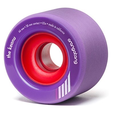 Keanu Centreset 66mm Longboard Wheels - Purple