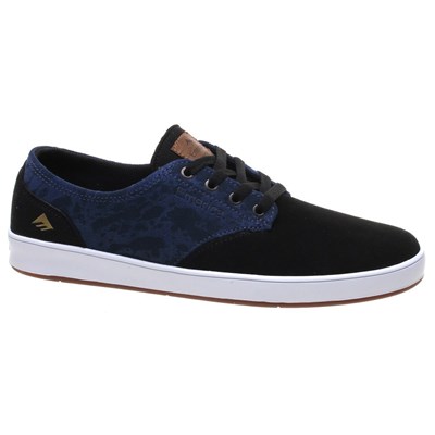 The Romero Laced Black/Blue Shoe