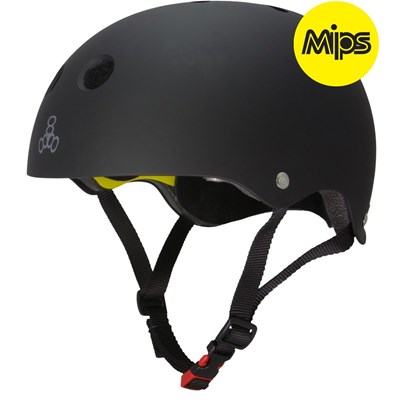 Dual Certified (FKA Brainsaver II) W/MIPS Helmet - Black Rubber