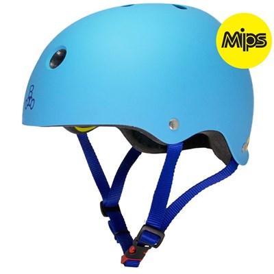 Dual Certified (FKA Brainsaver II) W/MIPS Helmet - Hyper Matte Blue