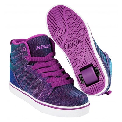 Uptown Purple/Aqua Colourshift Kids Heely Shoe Uptown Purple/Aqua Colourshift Kids Heely Shoe