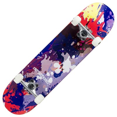 Splat Red/Blue 7.75inch Complete Skateboard
