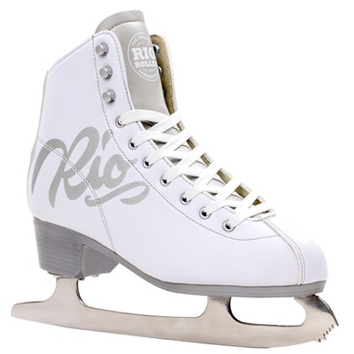 Script Ice Skates - White