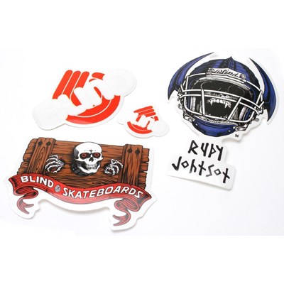 Rudy Johnson Jock Skull Sticker Pack