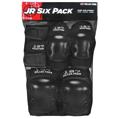 Junior Six Pack - Black