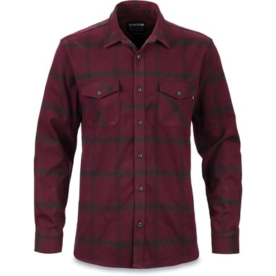 Underwood L/S Flannel Shirt - Plum Shadow