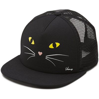 Lawn Party Trucker Cap - Black Cat V005KHP21