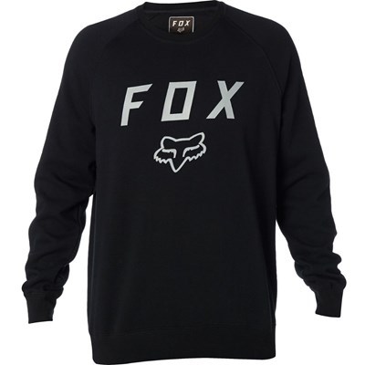 Legacy Crew Fleece Sweatshirt - Black