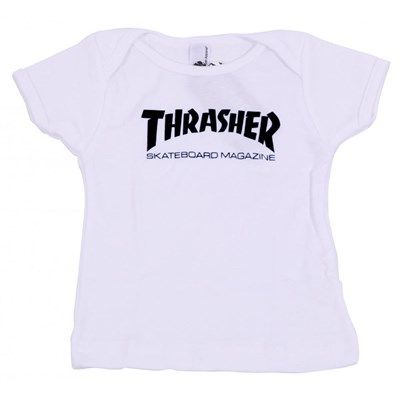 Skate Mag Infant Tee - White