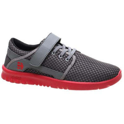 Scout V Kids Grey/Red Shoe