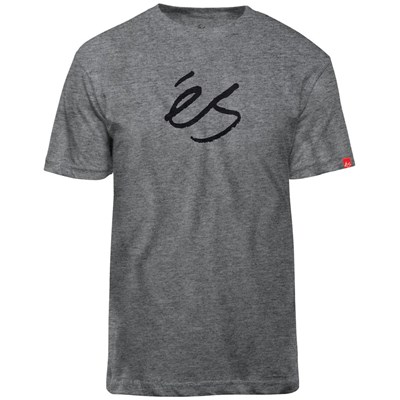 Mid Script Tech S/S T-Shirt - Grey/Heather