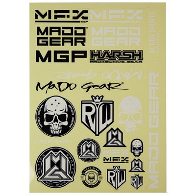 MGP Logos Sticker Sheet