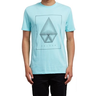 Concentric S/S T-Shirt - Pale Aqua