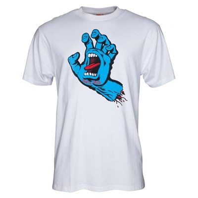 Screaming Hand S/S T-Shirt - White