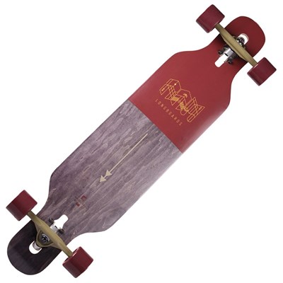 Ciemah Drop through Complete Longboard - Rosewood