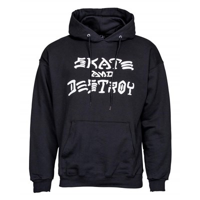 Skate & Destroy Hoody - Black