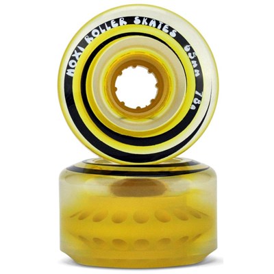 Outdoor Classic 65mm/78a Roller Skate Wheels - Pineapple