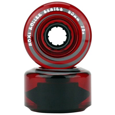 Juicy 65mm/78a Roller Skate Wheels - Cherry Stain