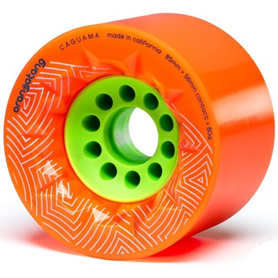 Caguama Longboard Wheels - Orange