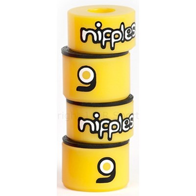 Nipples Double Barrel Truck Bushings - Yellow Hard