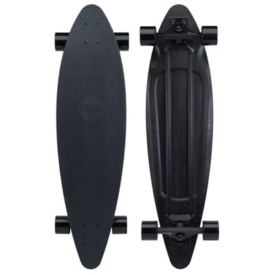 Complete 36inch Plastic Longboard - Blackout