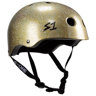 Lifer Helmet - Double Gold Glitter
