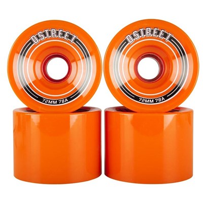 Fly Longboard 72mm Wheels - Orange