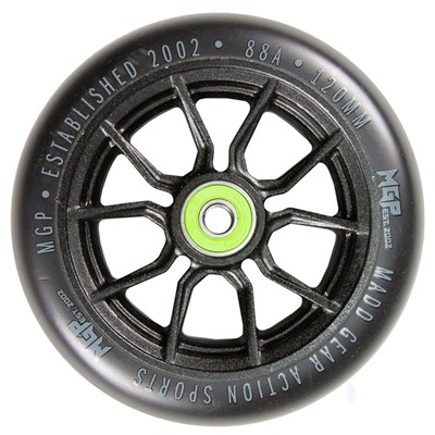 MFX Syndicate AR120 Scooter Wheels (Pair) - Black/Black