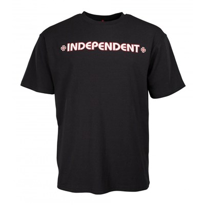 Bar Cross S/S T-Shirt - Black